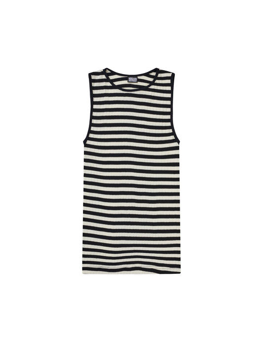 NPS Tank Top Broadway, Black/Ecru