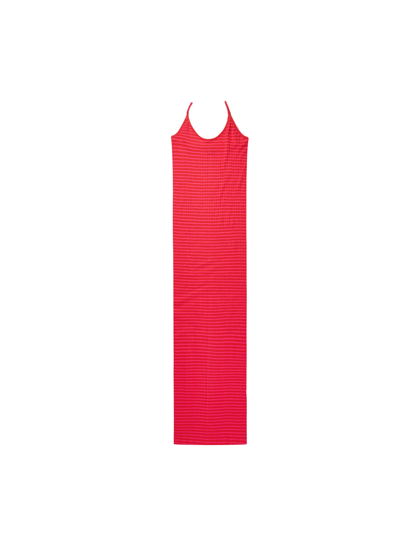 NPS Strap Dress NPS Stripe, Red/Chock