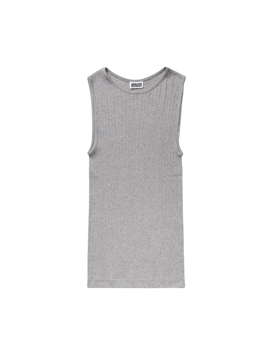 NPS Tank Top Melange, Light Grey Melange