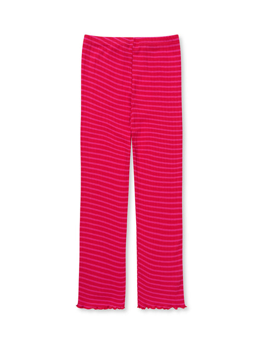 NPS Kids Frill Pants NPS Stripes, Red/Chock