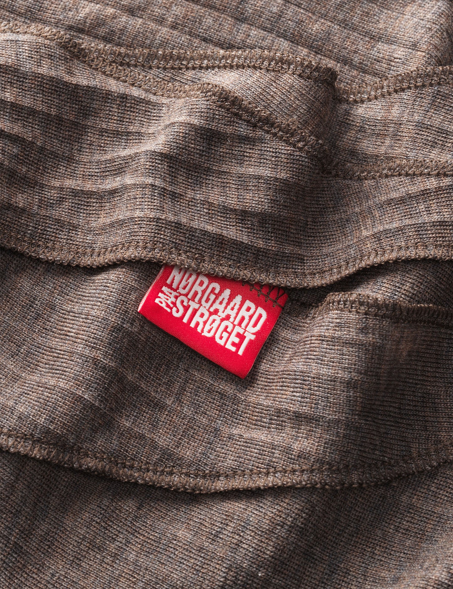 NPS Scarf Triangle Wool, Brown