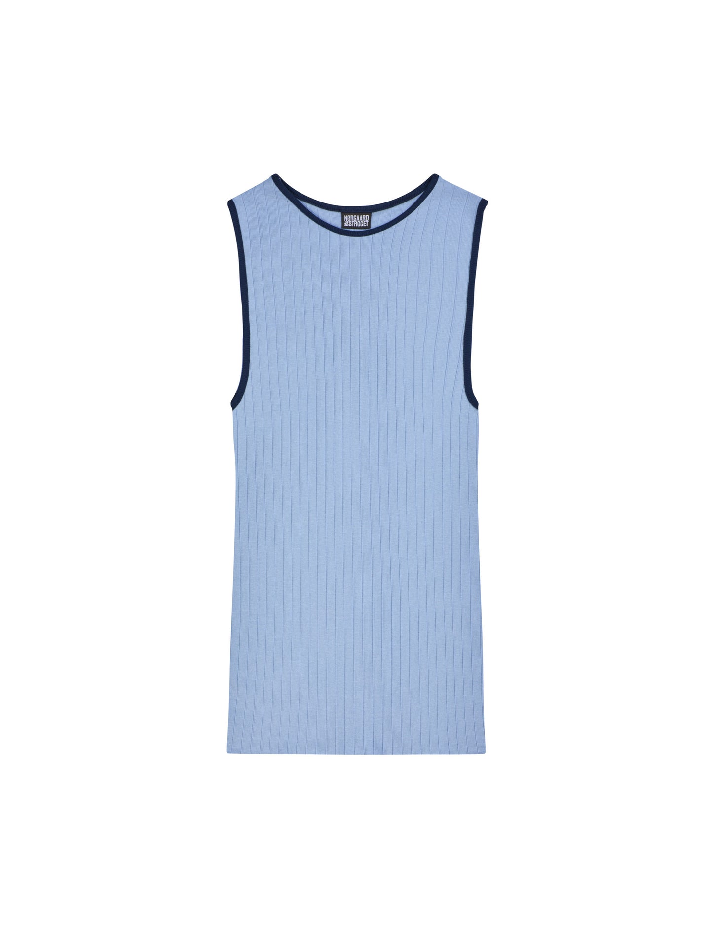 NPS Tank Top Kontrast, Powder Blue/Marine