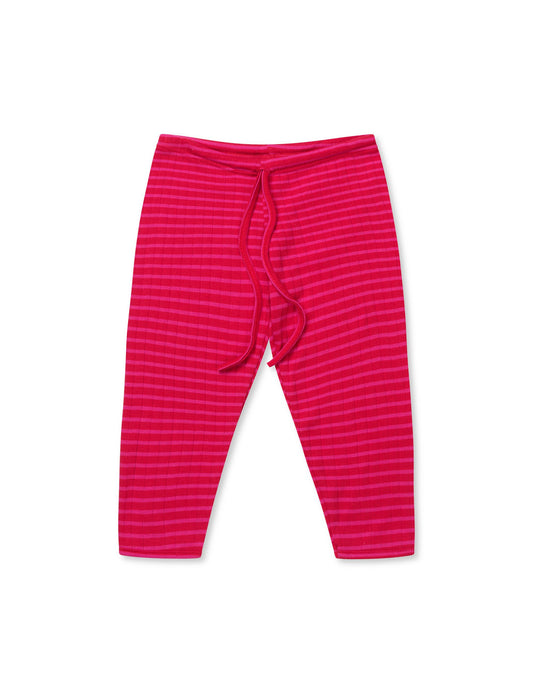 NPS Baby Pants To Tie NPS Stripes, Red/Chock