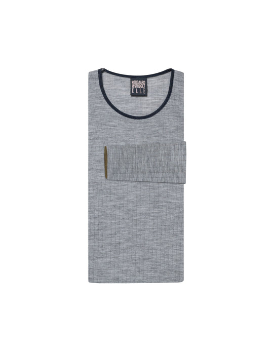 101 x ELLE  Wool, Light Grey Melange