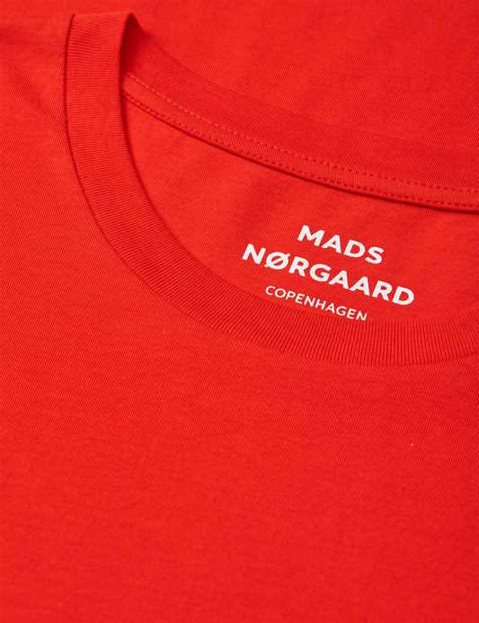 Fine Jersey Thor Tee, Fiery Red