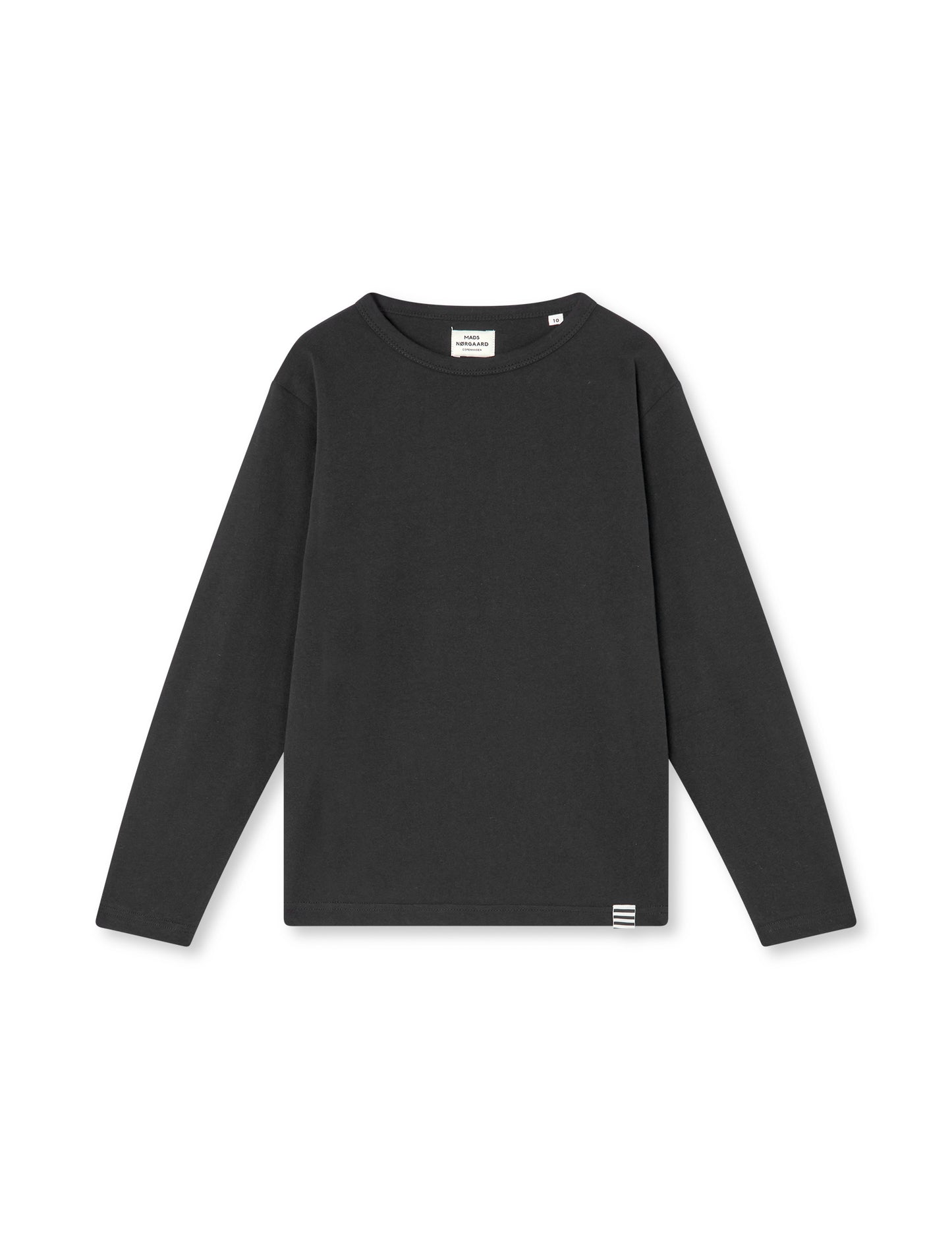 Organic  Thorlino L/S Tee FAV,  Black