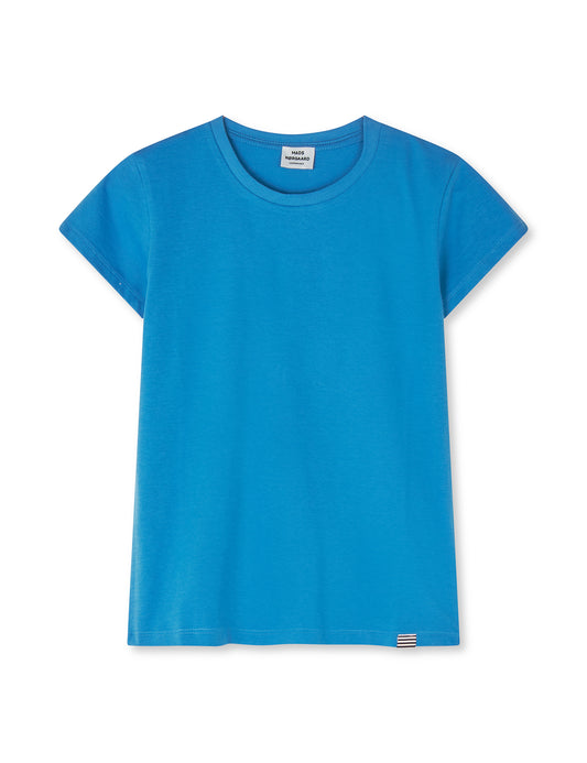 Organic Jersey Tuvina Tee FAV, Mediterranian Blue