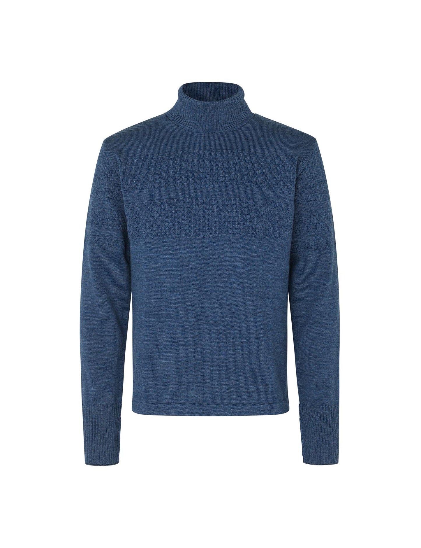 Wool Klemens Knit,  Blue Melange