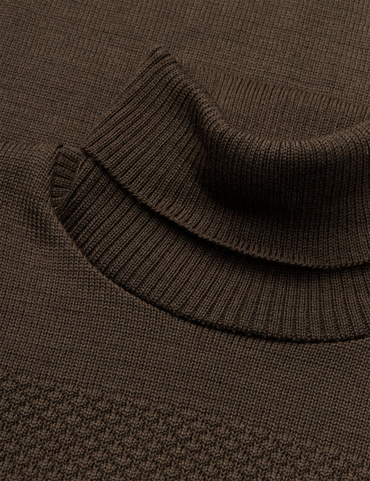 Wool Klemens Knit, Turkish Coffee