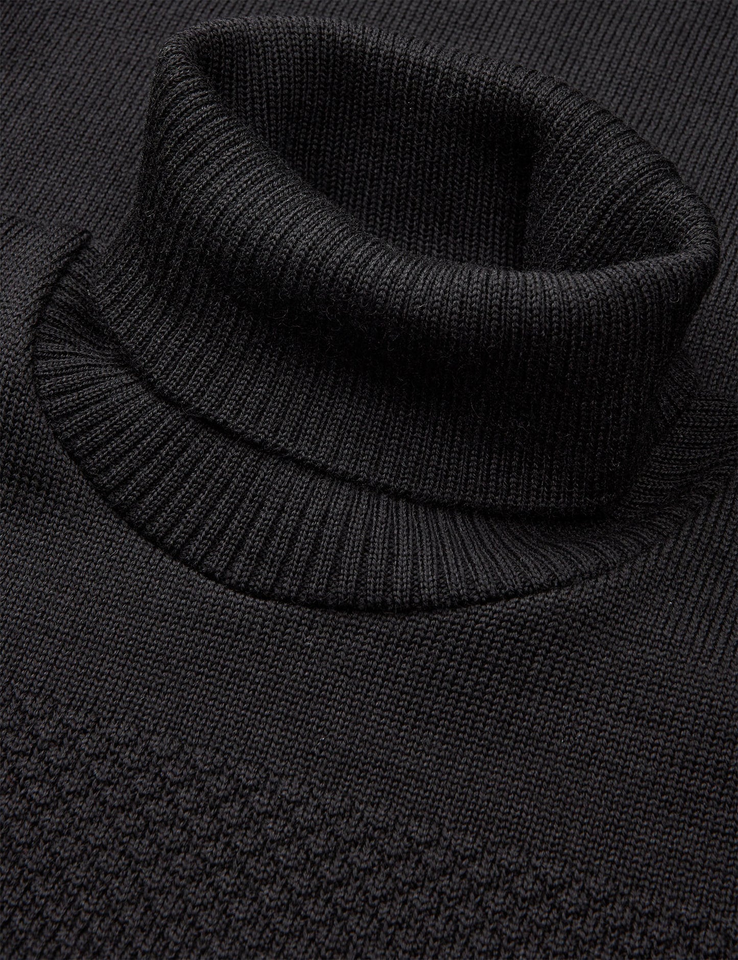 Wool Klemens Knit, Parisian Night/Black