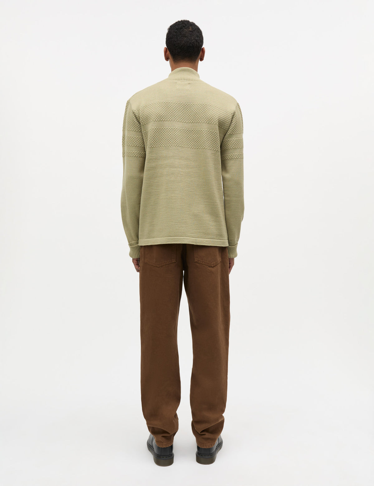 Wool Klemens Zip Knit, Overland Trek