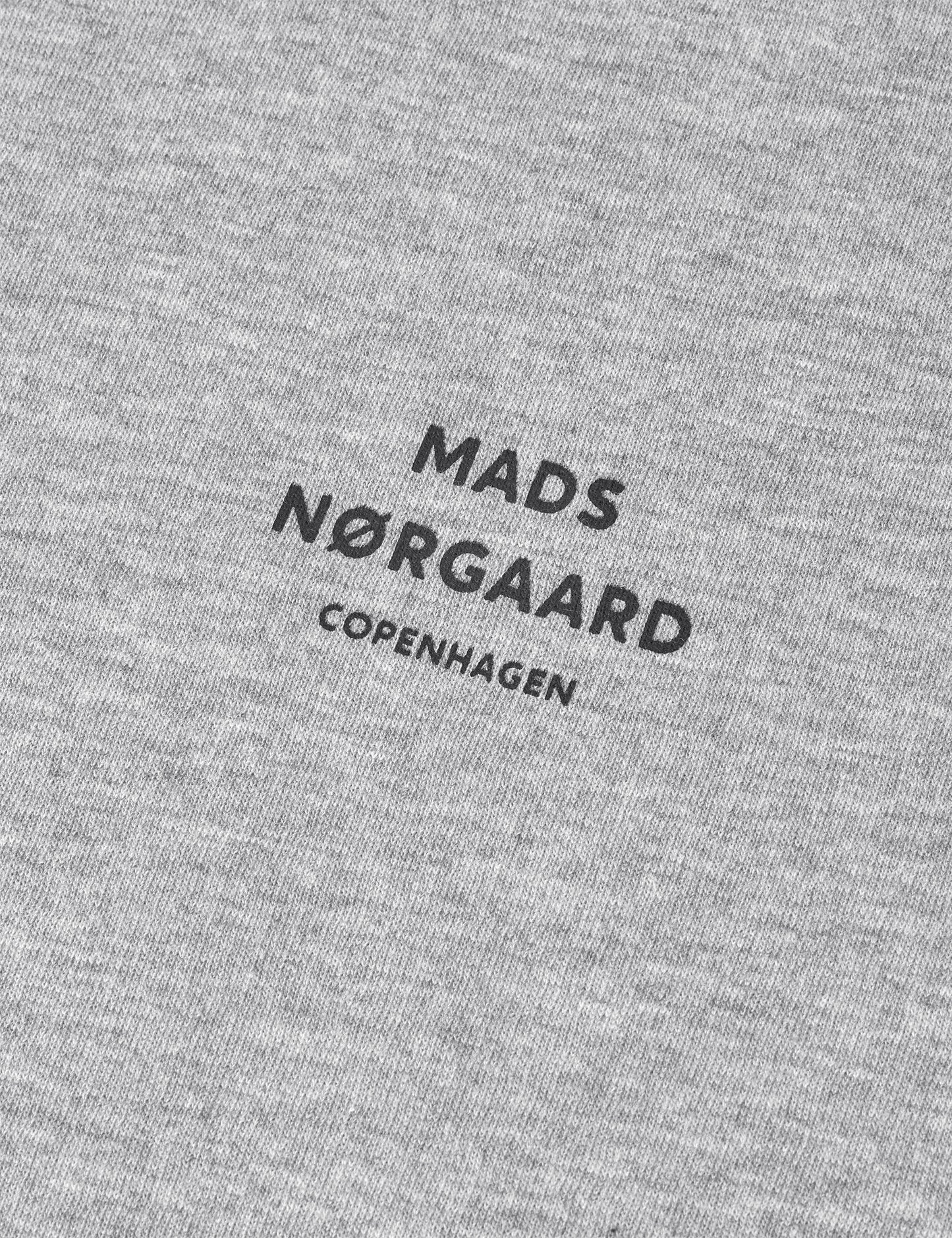 Standard Crew Logo Sweat, Grey Melange