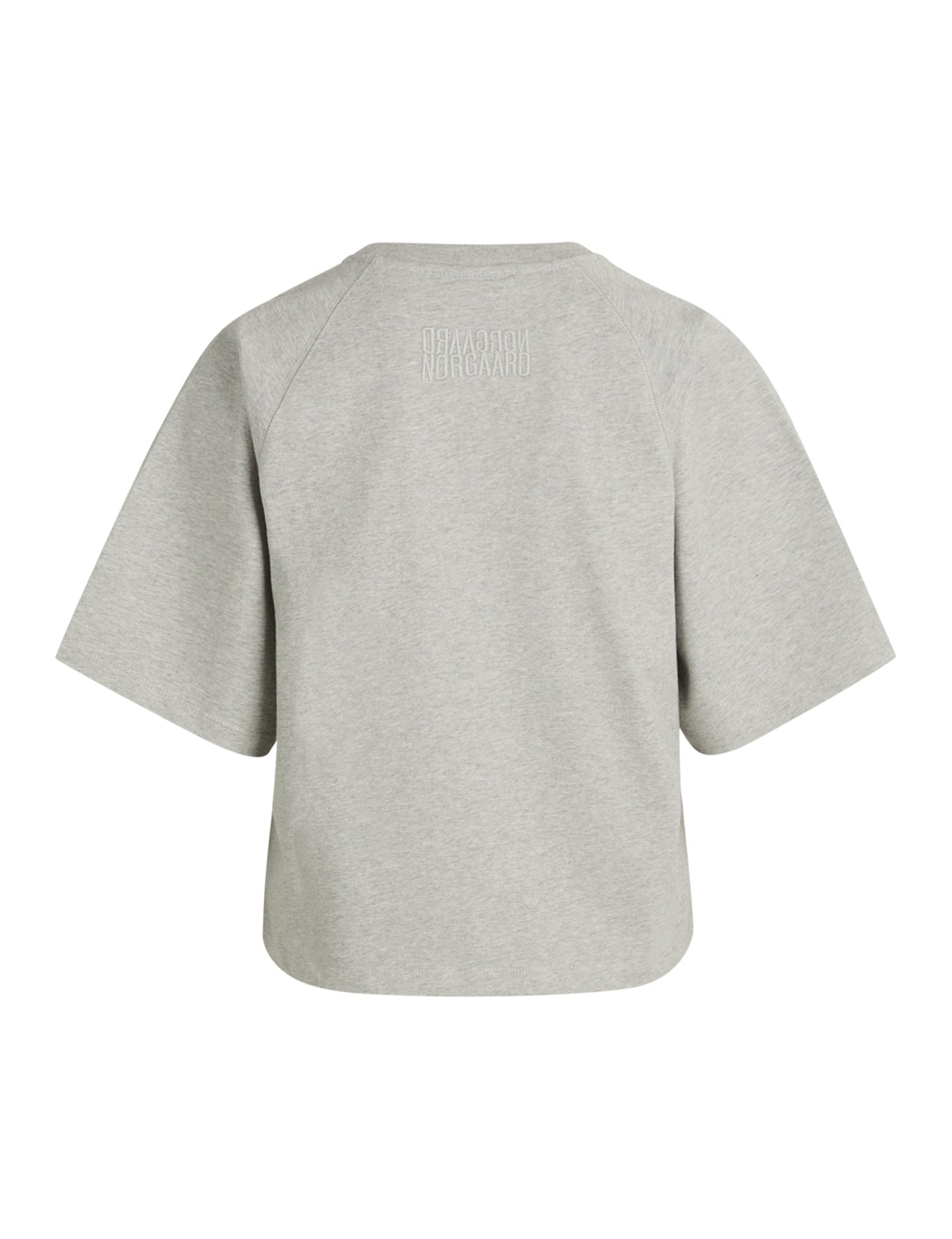 Heavy Single Trista Tee, Light Grey Melange