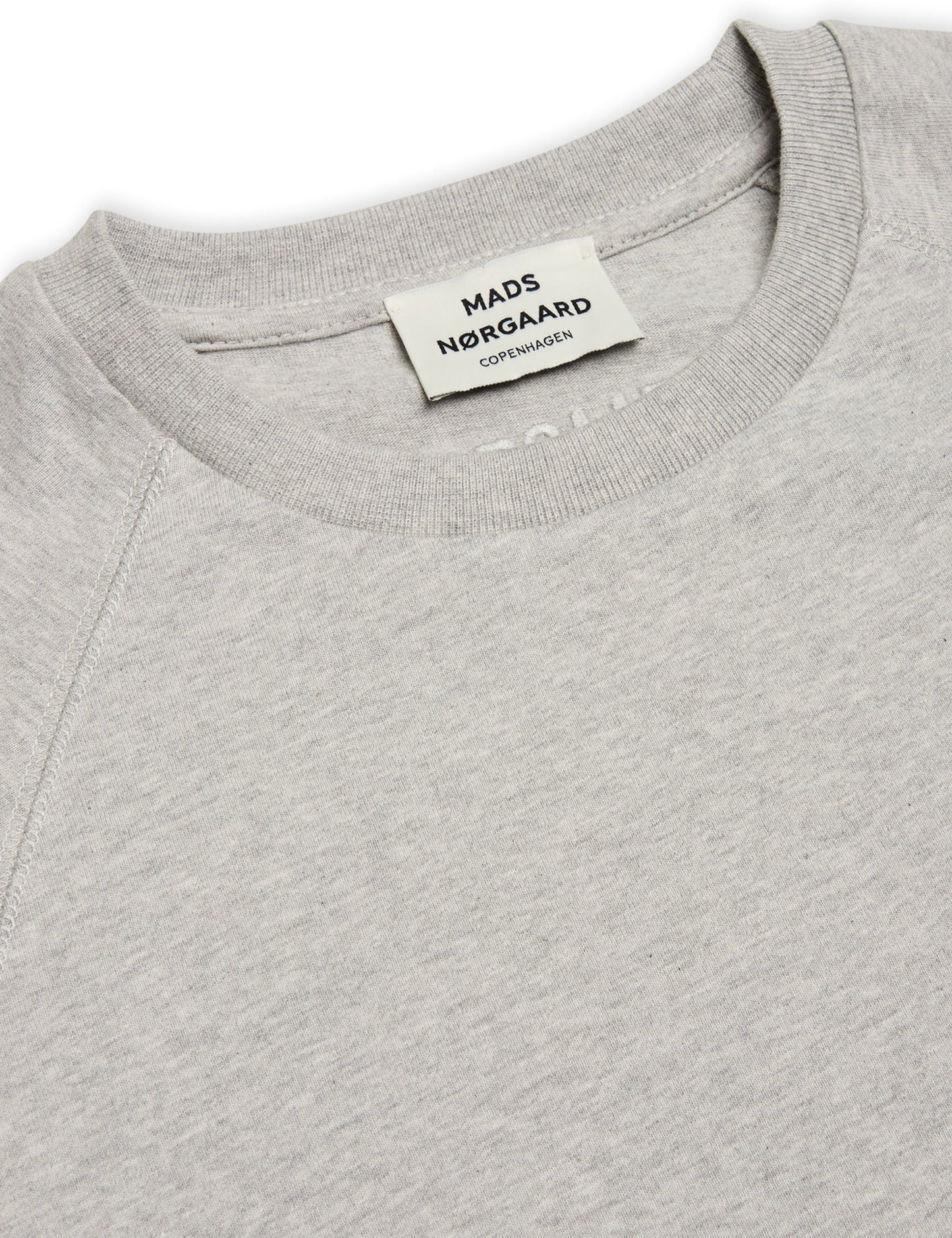 Heavy Single Trista Tee, Light Grey Melange