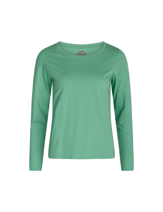 Fine Jersey Tenna Tee LS FAV,  Créme de Menthe