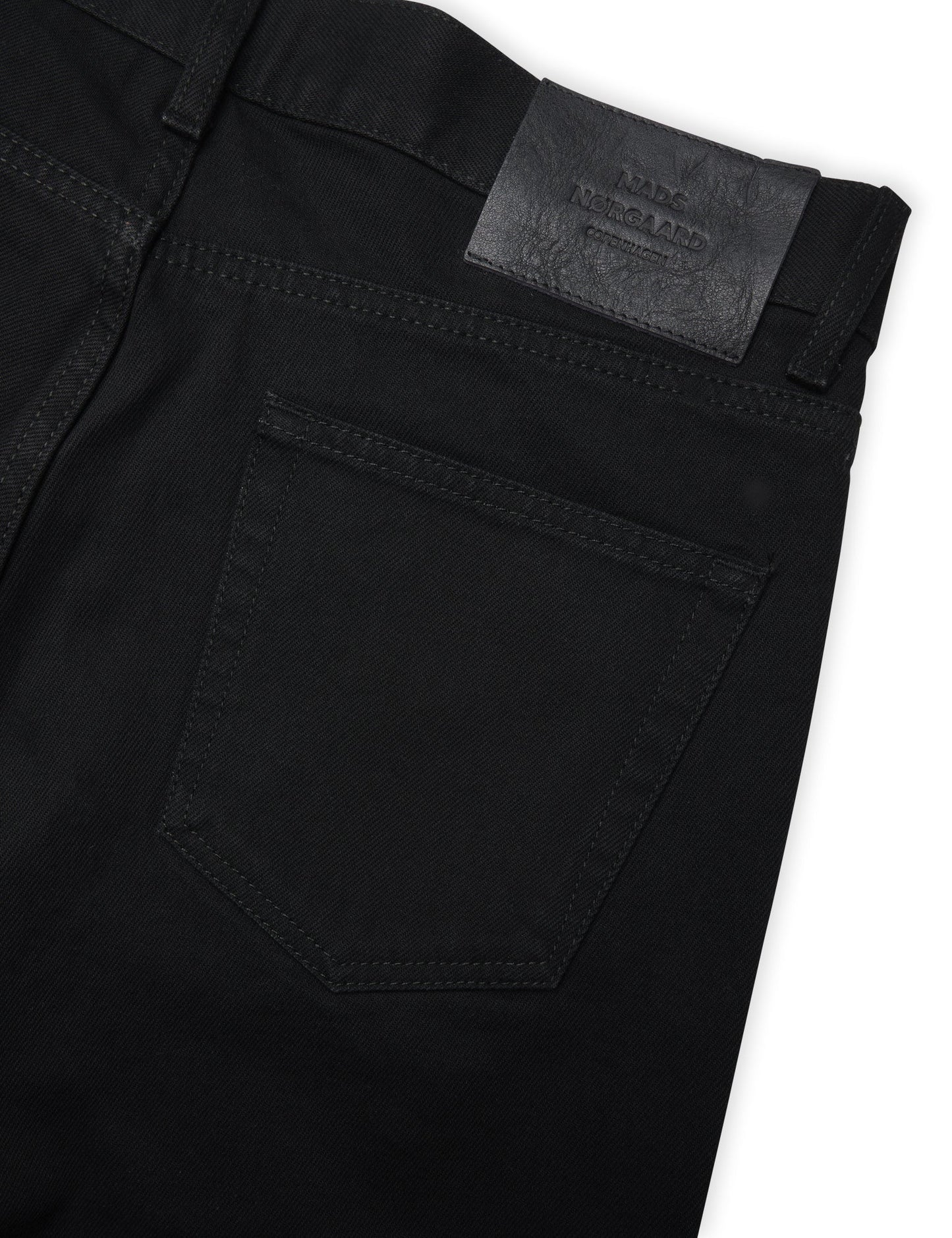Organic Black Jas Jeans, Black Rinse
