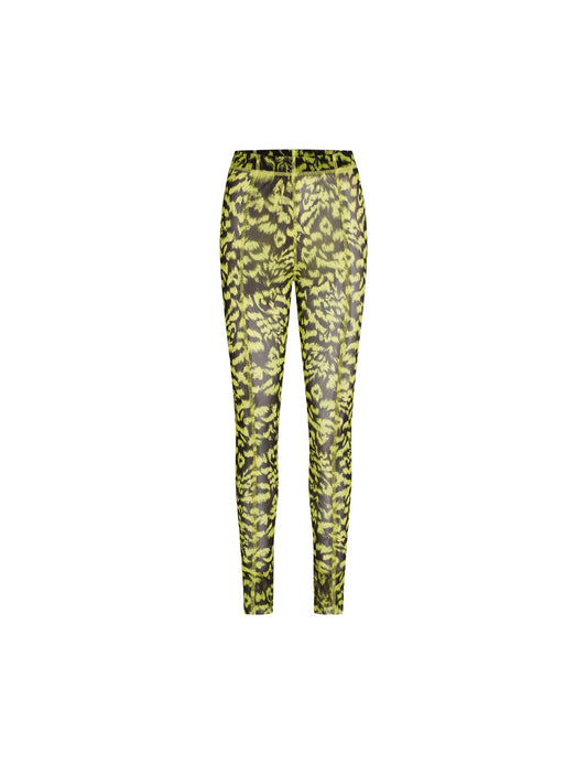 Jersey Mesh Bassum Leggings AOP,  Animal AOP Evening Primrose