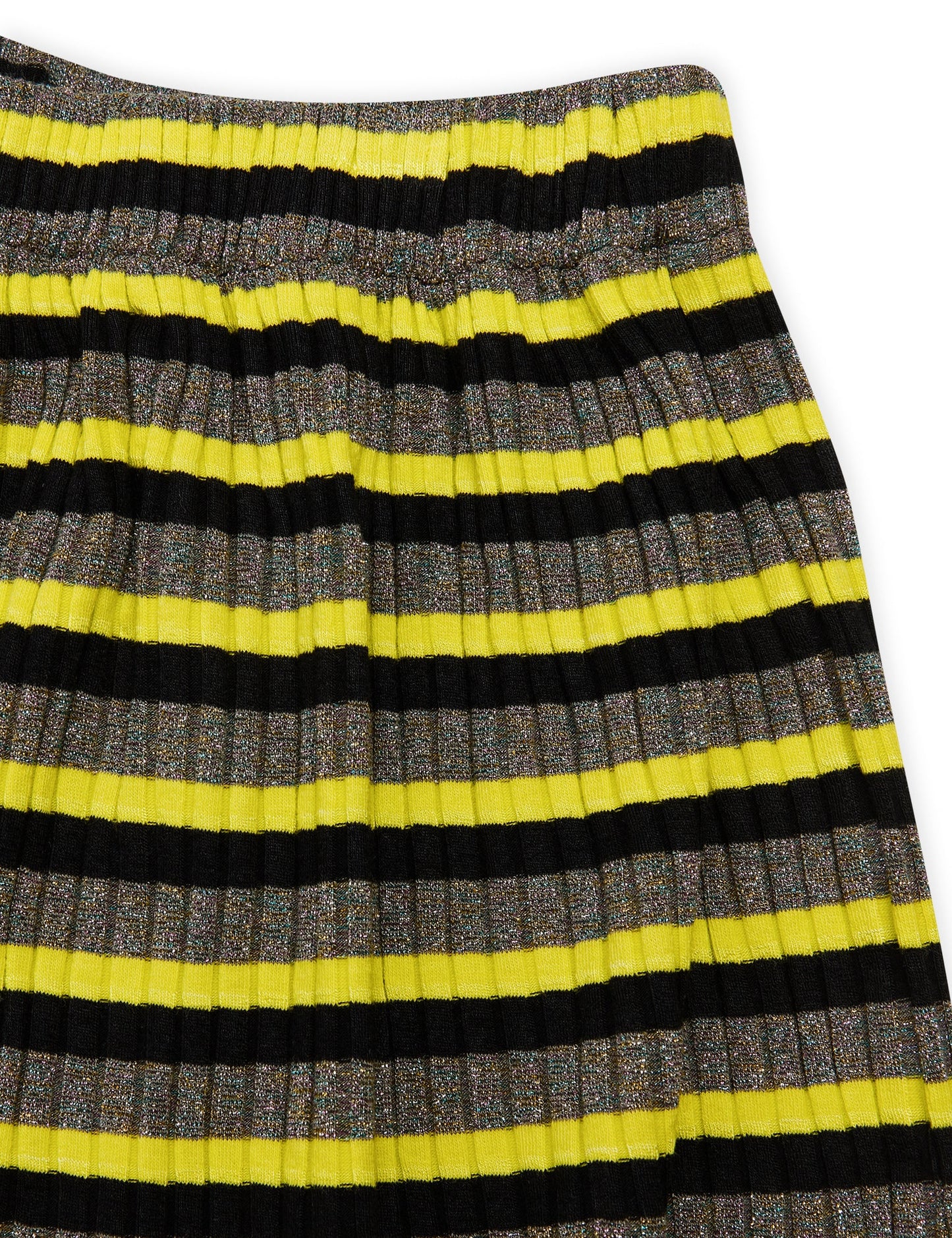 5x5 Lurex Stripe Sagalina Skirt,  5x5 Stripe Winter Moss