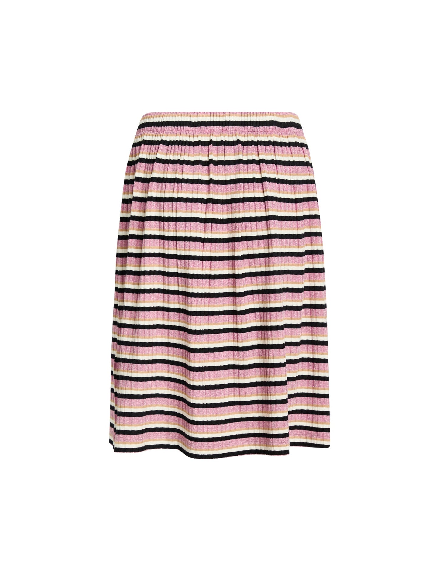 5x5 Lurex Stripe Sagalina Skirt,  5x5 Stripe Pink Lavender