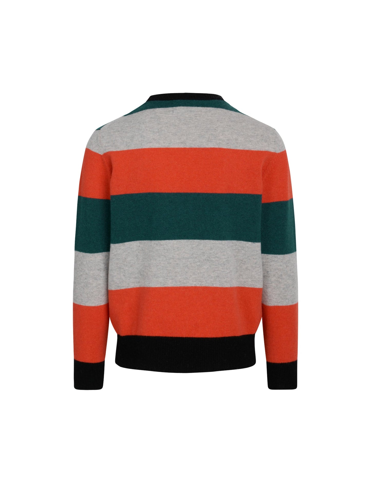 Eco Wool Svend Knit,  Orange Stripe