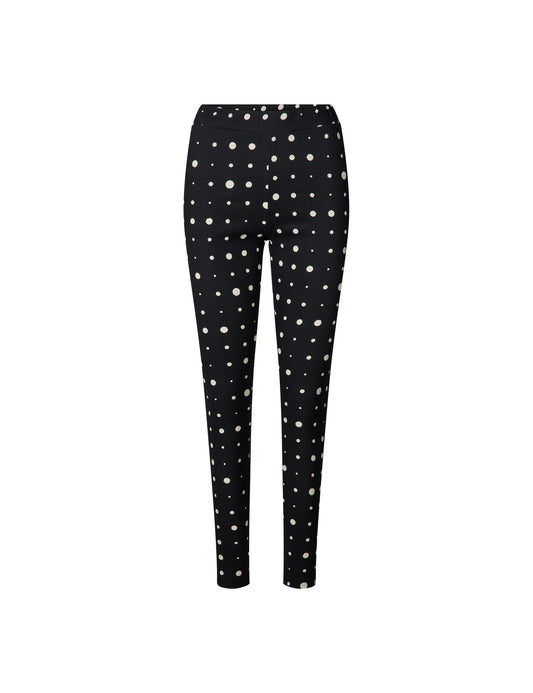 Pollux Ulzen Leggings AOP,  Mini Dot Play AOP/Black