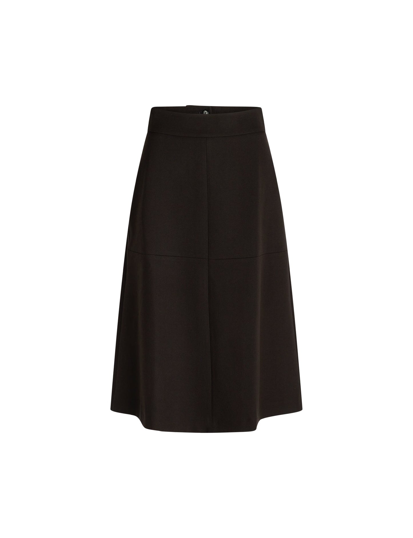 Soft Suiting Lunar Skirt,  Black