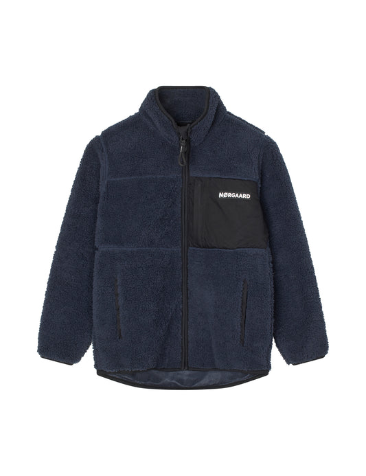 Teddy Fleece Jeffo Jacket, Sky Captain