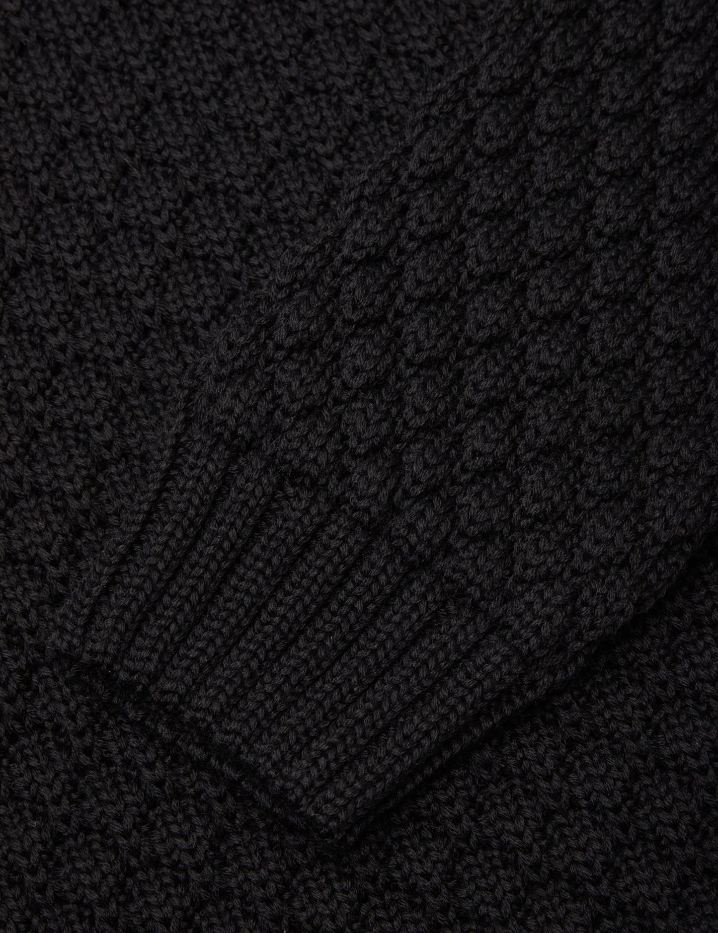 100% Wool Bruno Sweater,  Black