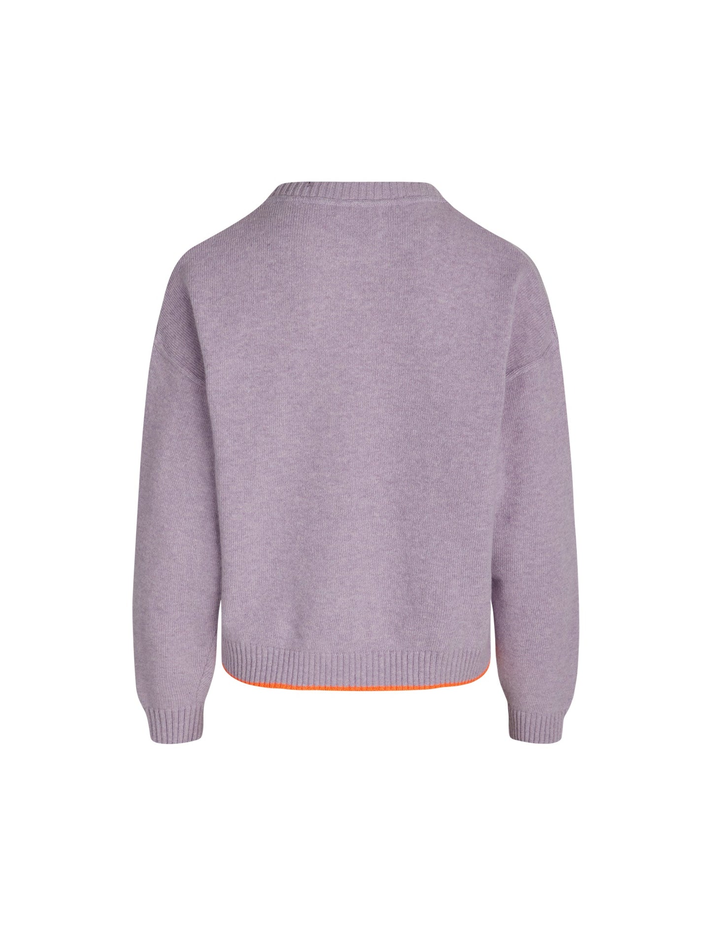 Recy Soft Knit Tilona Plain Sweater,  Pastel Lilac