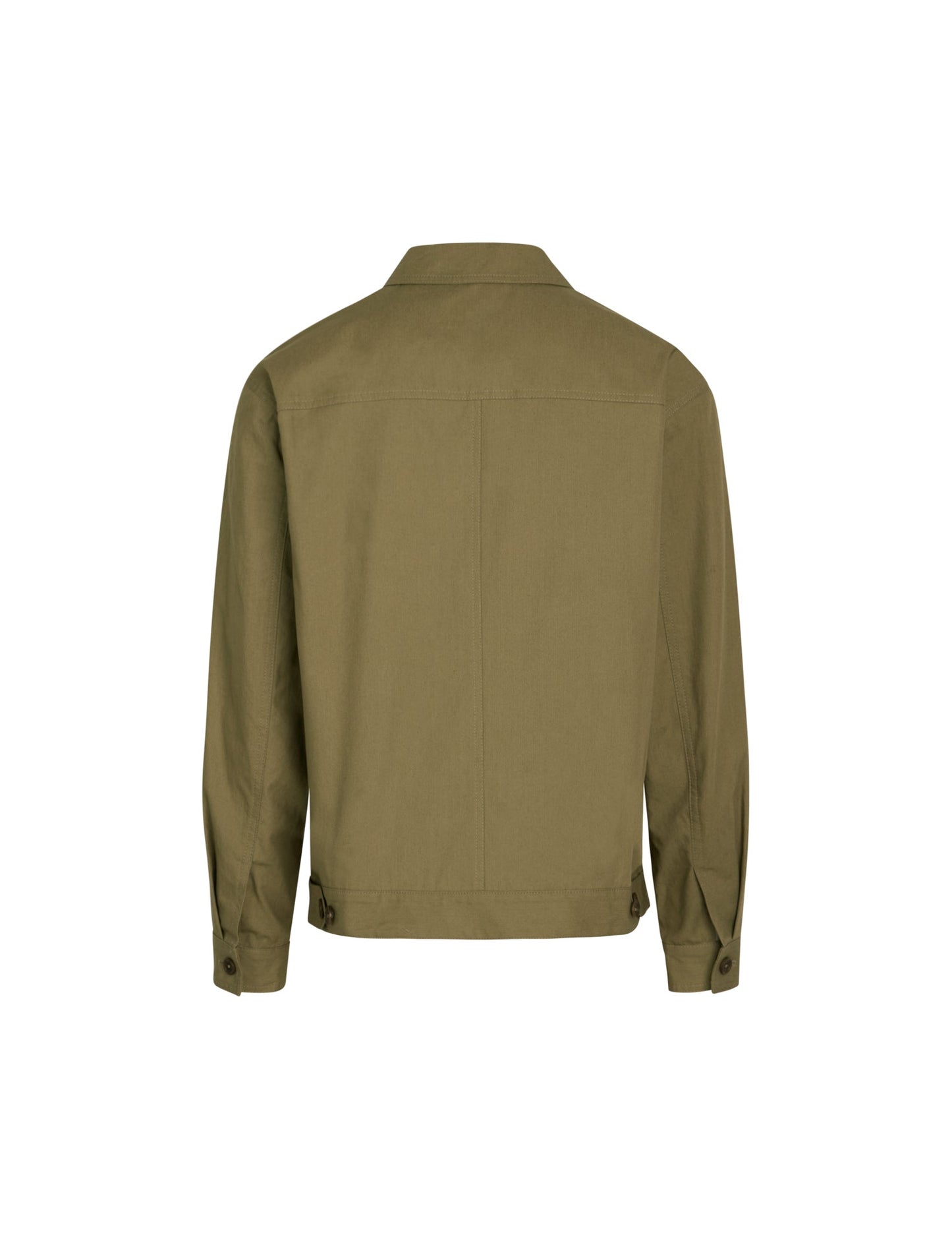 Dry Cotton Norton Jacket, Dusky Green