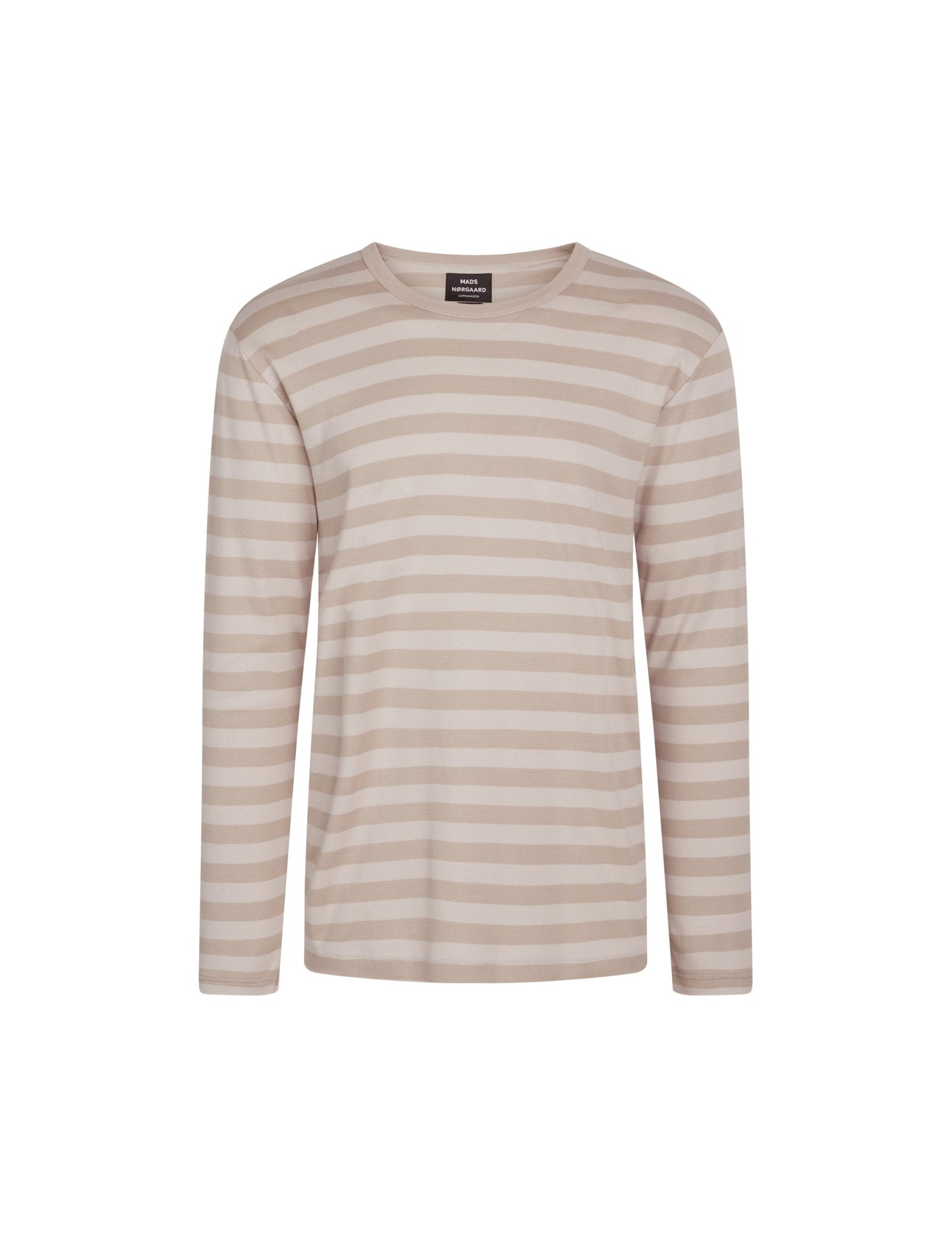 Midi Rib Tobias Tee LS,  Vintage Khaki/Rainy Day