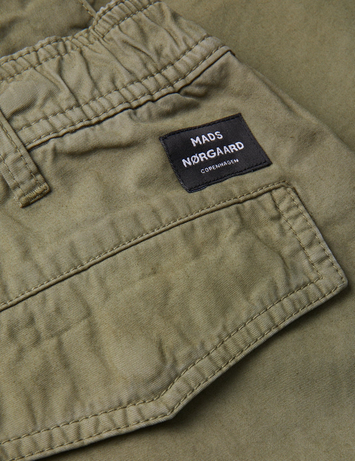 Fine Twill Cargo Pants,  Dusky Green