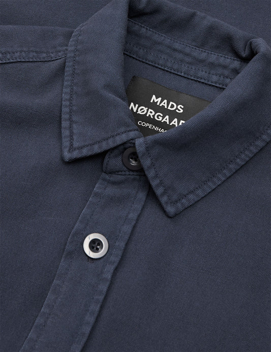 Dyed Canvas Skyler Shirt, Parisian Night