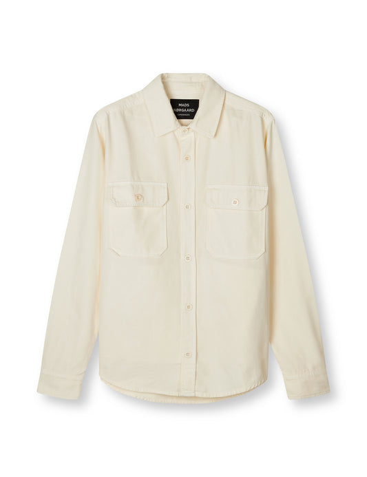 Dyed Canvas Skyler Shirt, Vanilla Ice