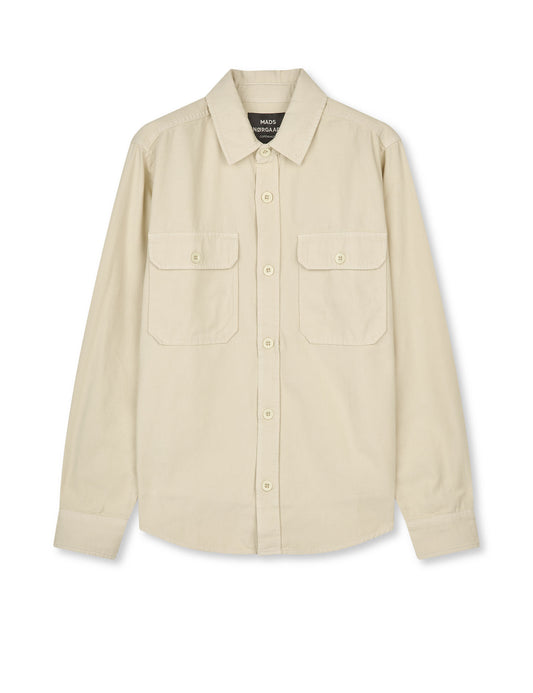 Dyed Canvas Skyler Shirt, Castle Wall