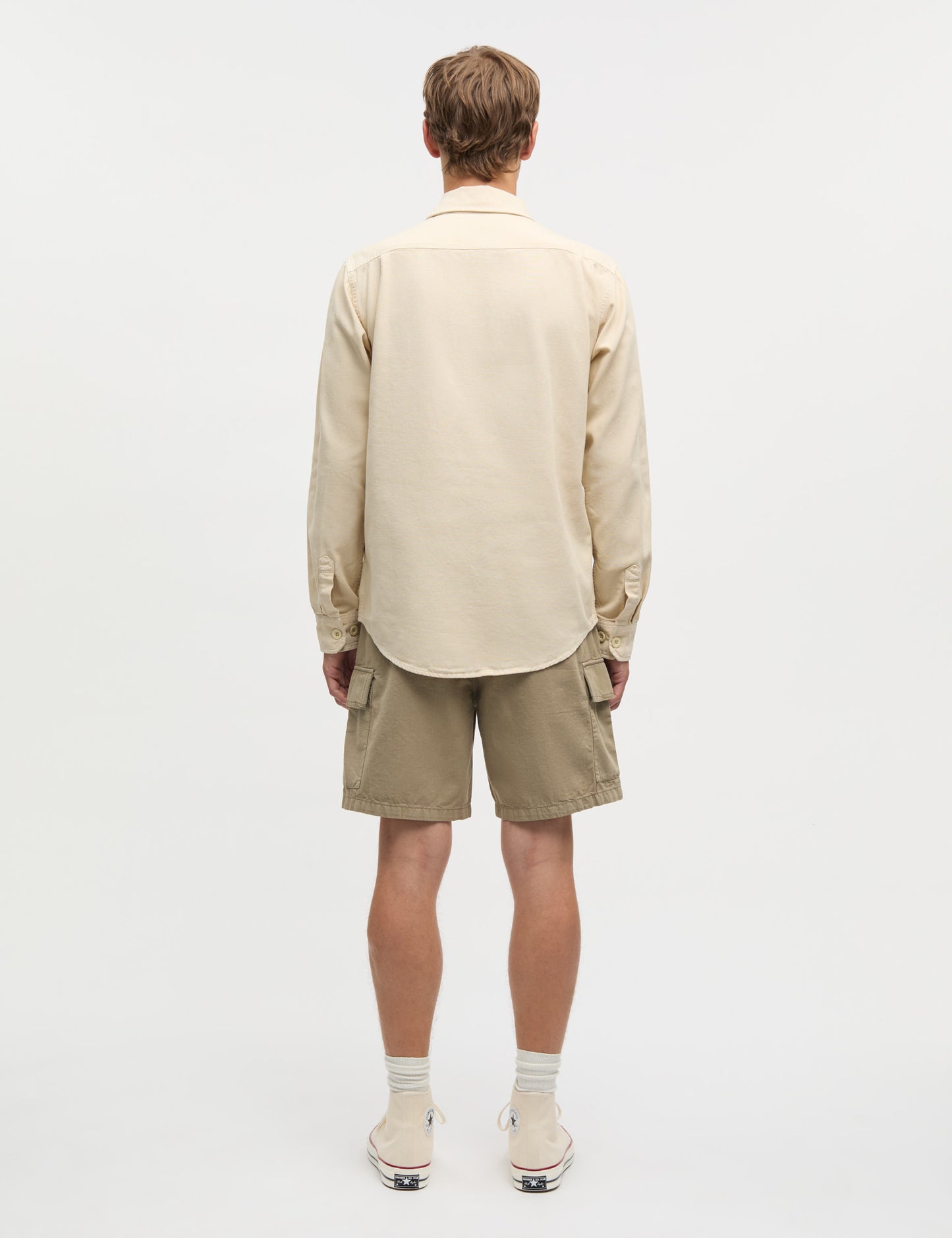 Dyed Canvas Skyler Shirt, Castle Wall