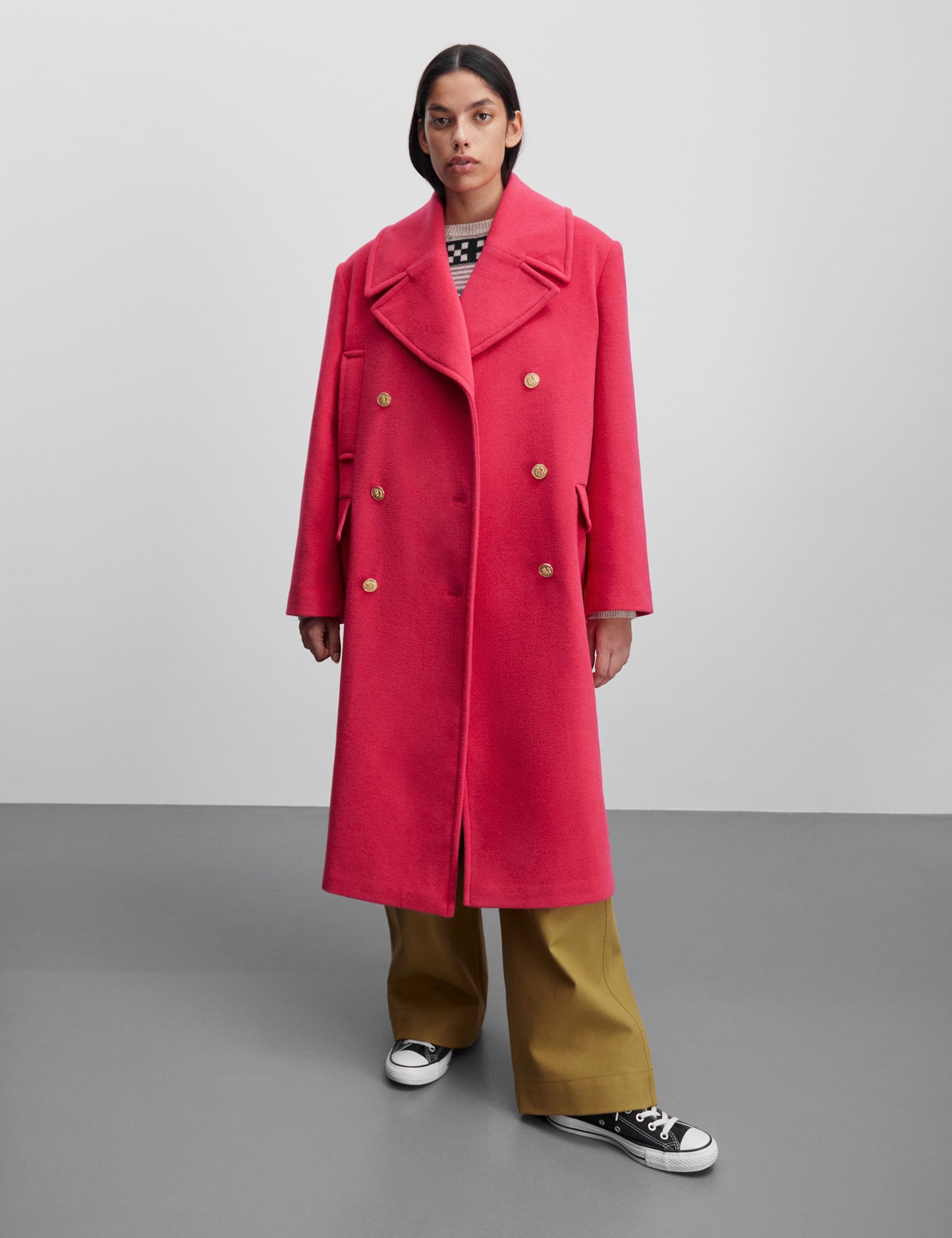 Milva Sanny Coat, Fuchsia Purple