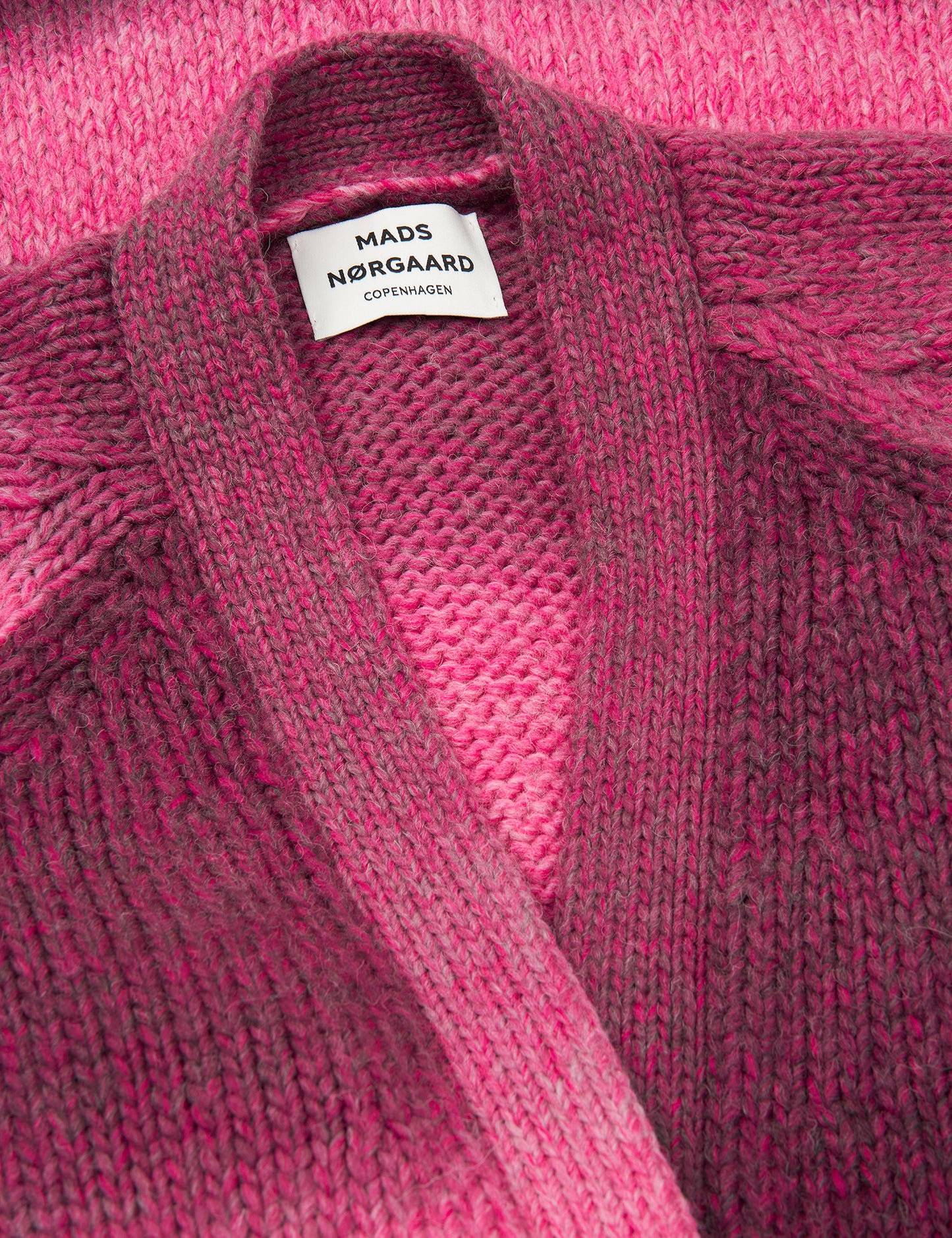 Shaded Kin Cardigan, Pink Glo Melange