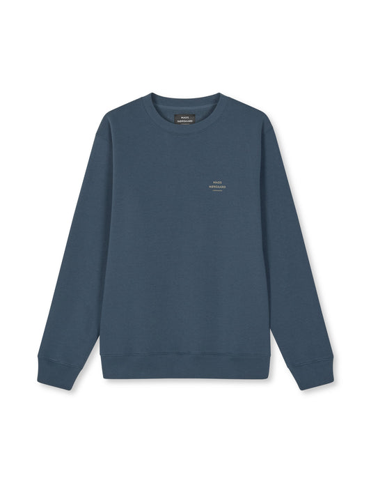 Standard Crew Logo Sweat, Midnight Navy