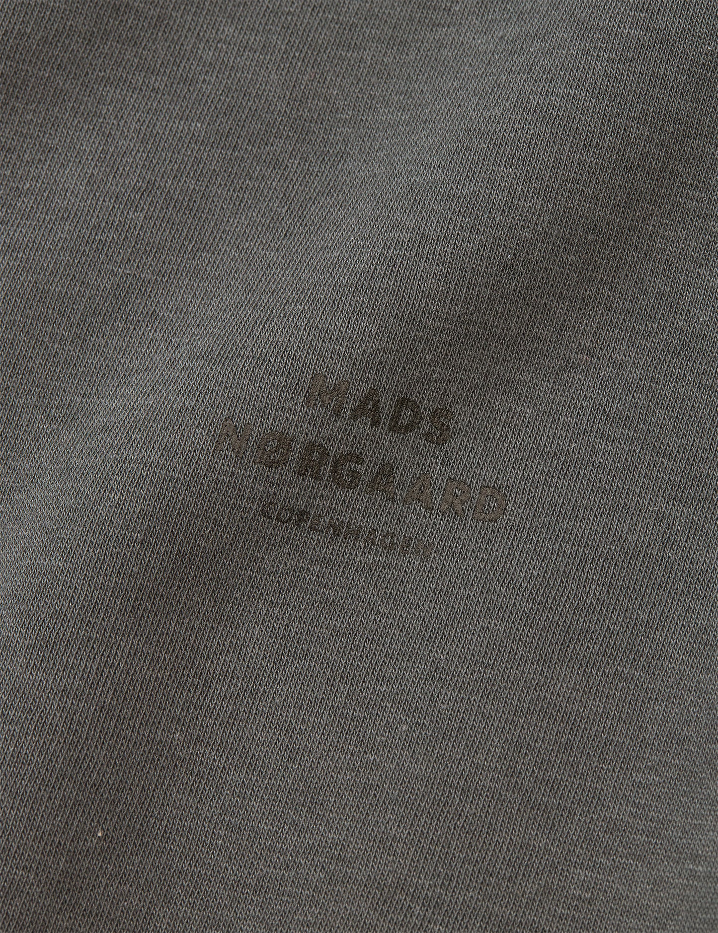 Standard Crew Logo Sweat, Black Oyster