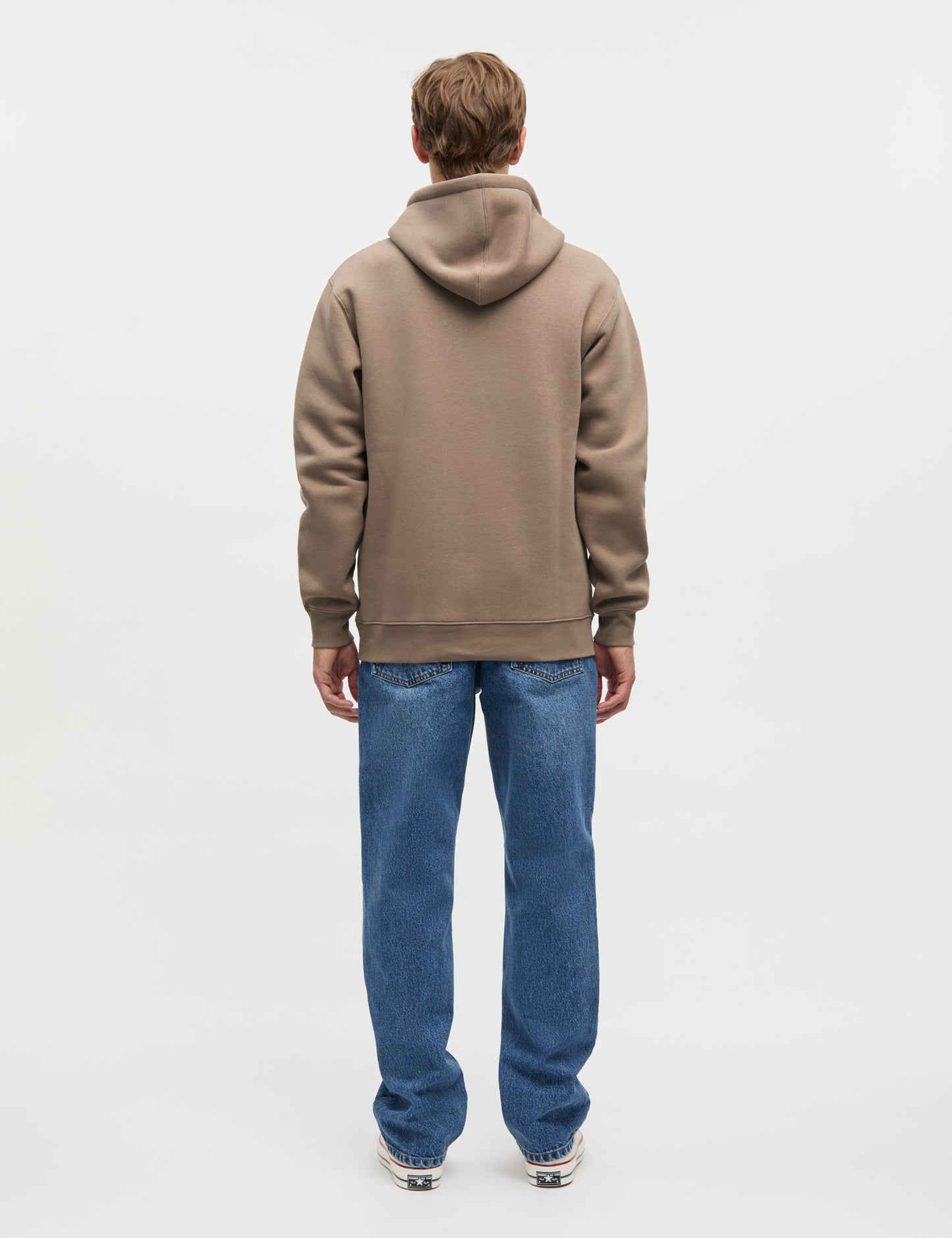 Standard Hoodie Logo Sweat, Walnut