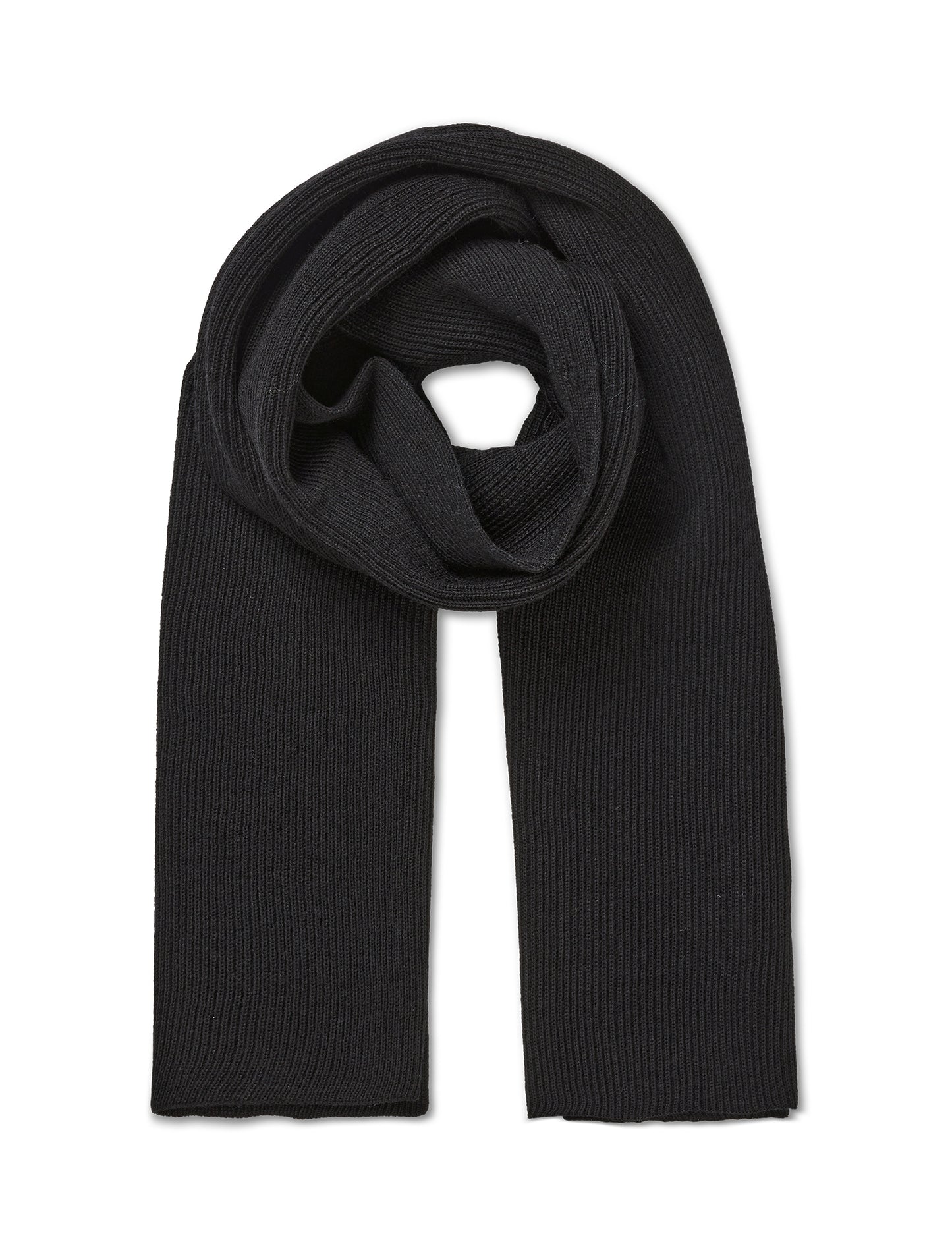 Wool Arne Scarf, Black