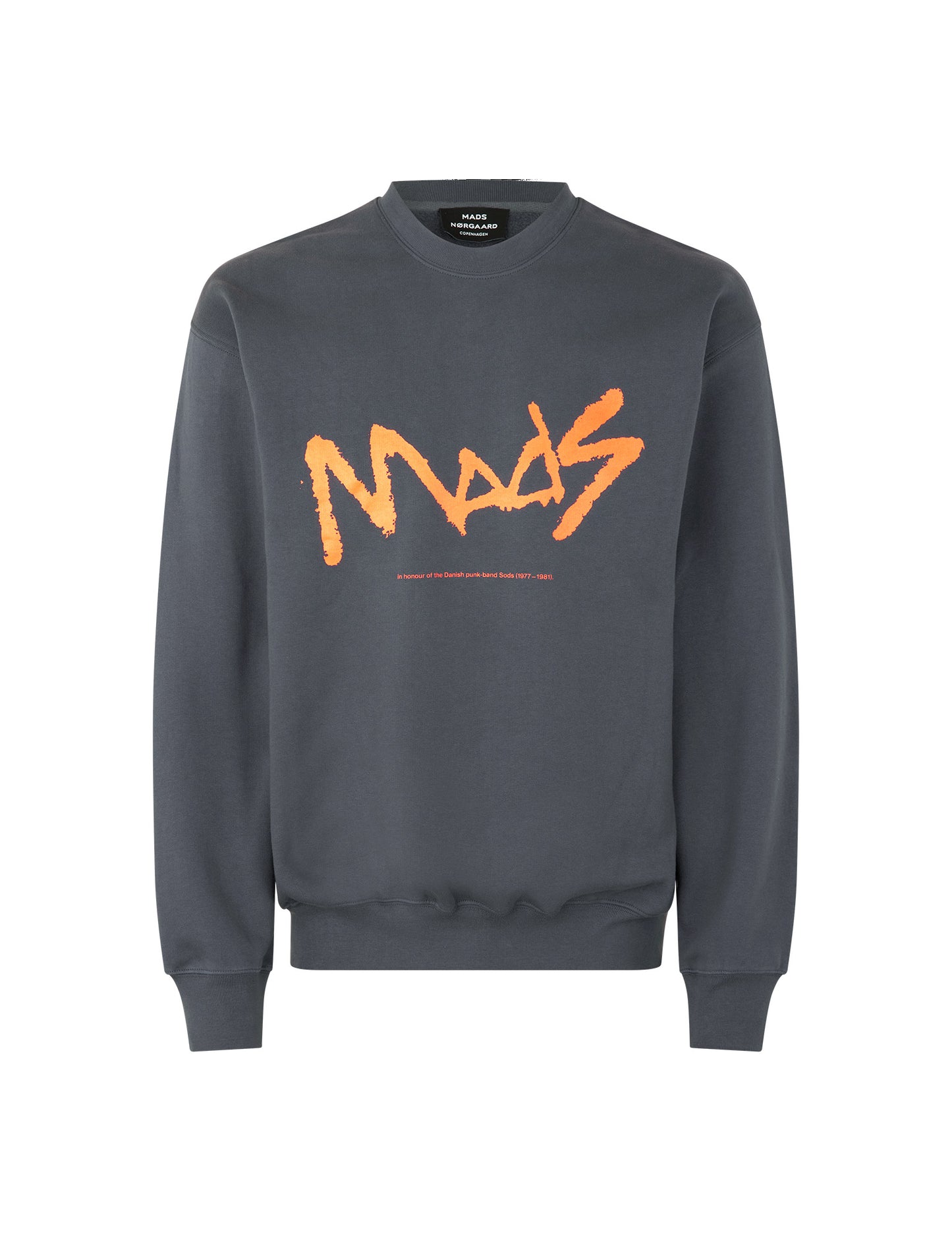 Soft Hawk Mads Crew Sweat, Asphalt