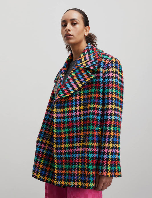 Moira Bella Jacket, Houndstooth Mix