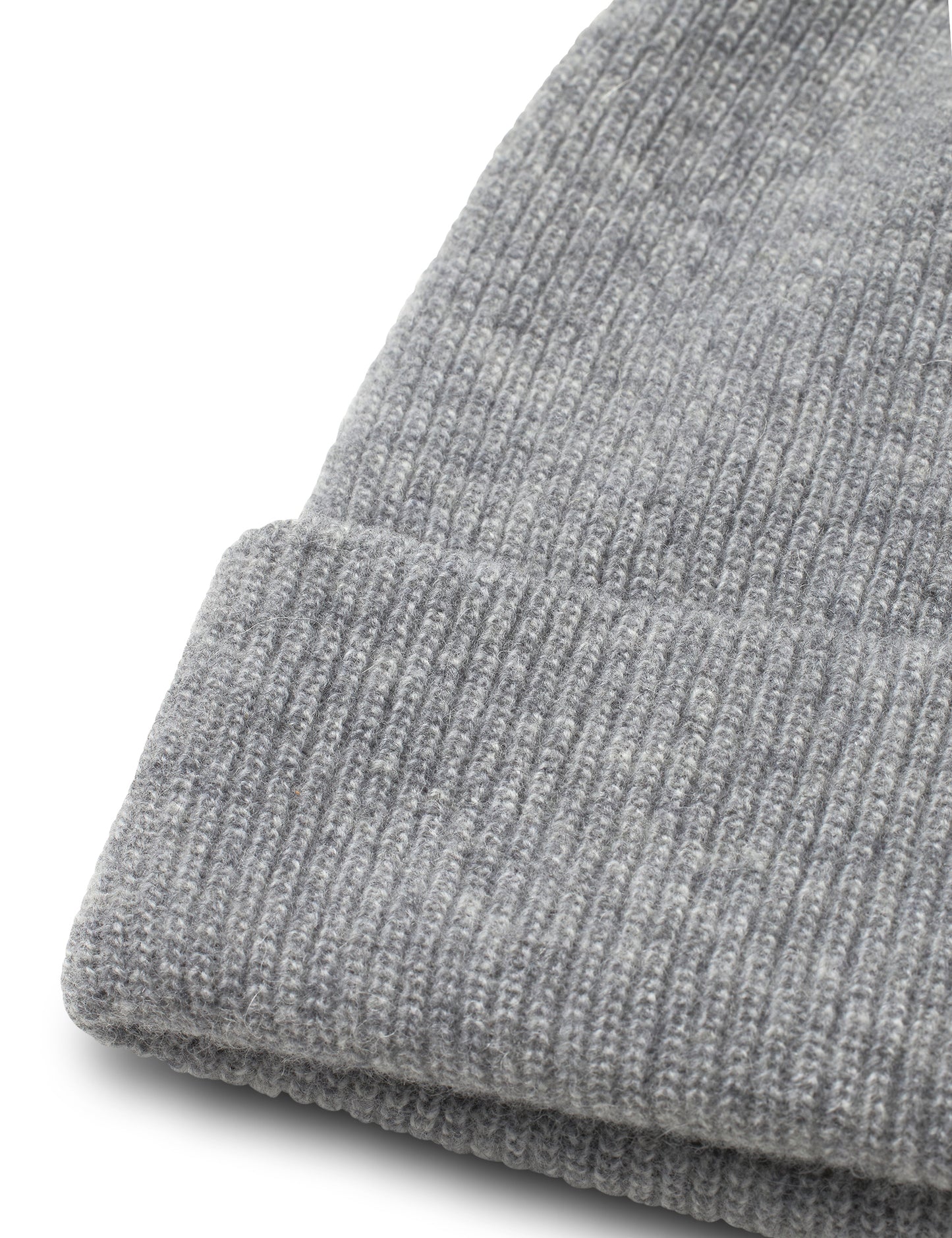 Eco Wool Toke Beanie, Grey Melange