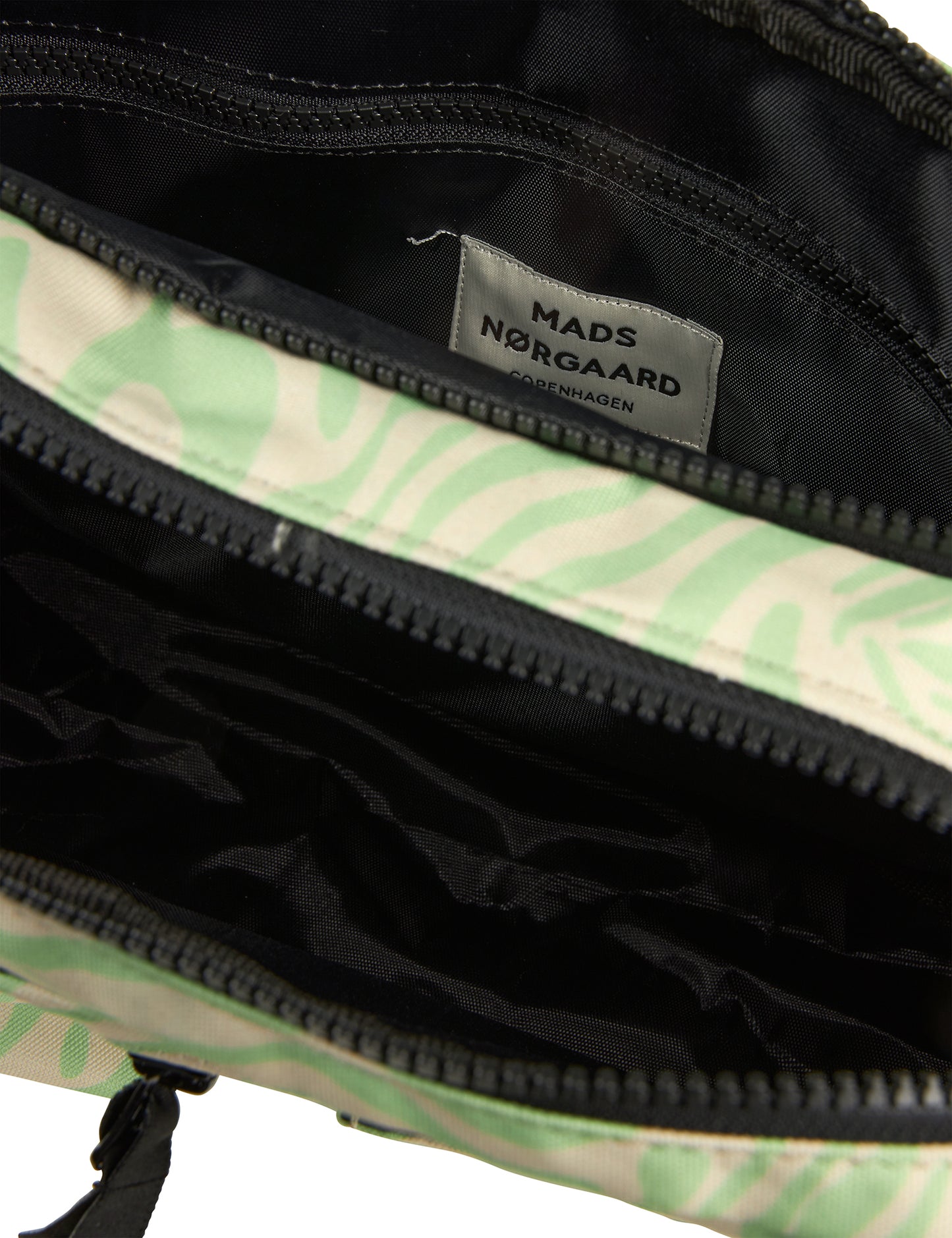 Bel One Art Cappa Bag, Zebra AOP/Paradise Green