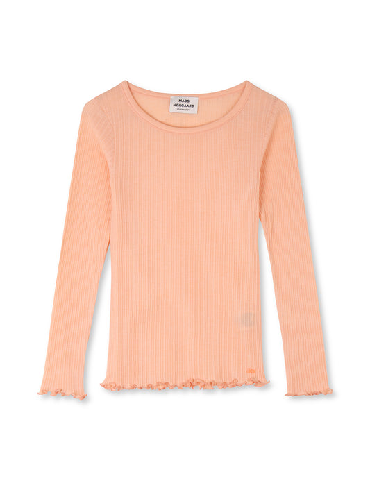 Pointella Troja Tee LS, Coral Melange