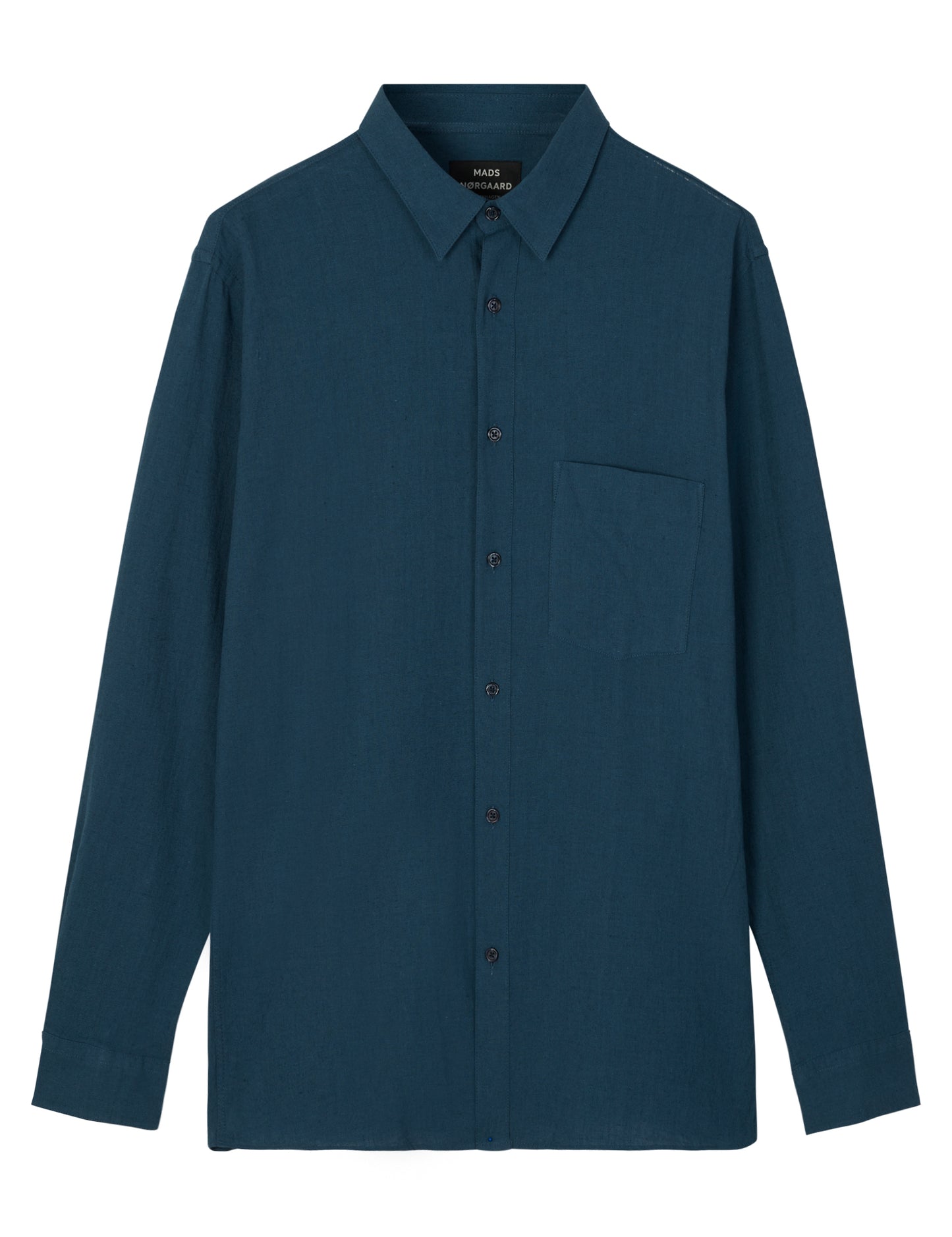 Cotton Linen Sune Shirt, Sargasso Sea