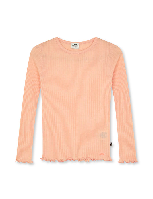 Pointella Trudy Tee LS, Coral Melange