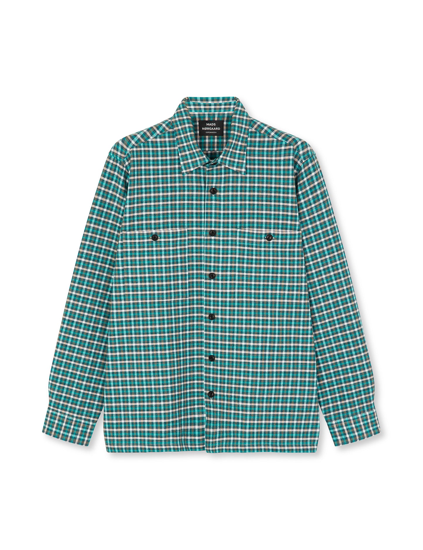 Slub Check Roar Shirt, Storm